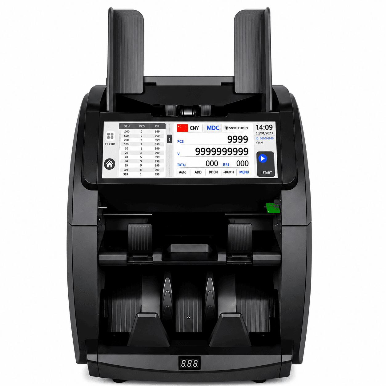 IOE PRO Full Screen Mixed Value Currency Counter