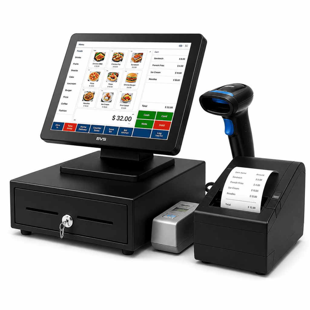 Retail POS Equipment for Shops and Supermarkets in UAE